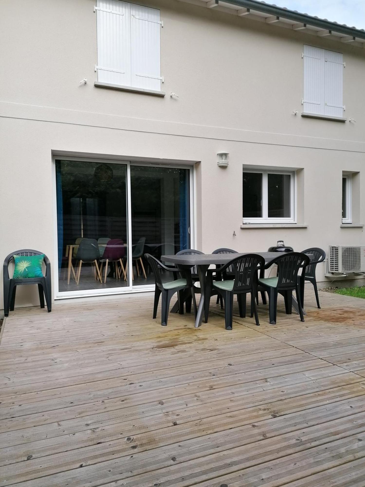 Maison Climatisee 3 Chambres Au Coeur Des Vignobles Bordeaux Leognan Léognan Exterior foto